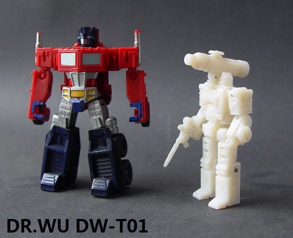 DR WU DW T01 Announce Worlds Smallest Transformers Class NOT Perceptor Action Figure Image  (12 of 17)